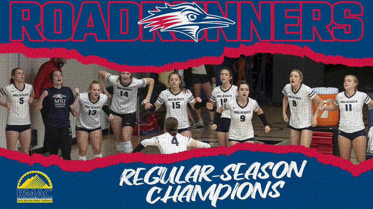 RMAC_SPORTS's tweet photo. 17-0. Won a regular-season 🏐 title. Got Rowdy.

All in a day’s work for the Roadrunners!

#GetRowdy | #EverythingElevated https://t.co/GVg8zx89c8