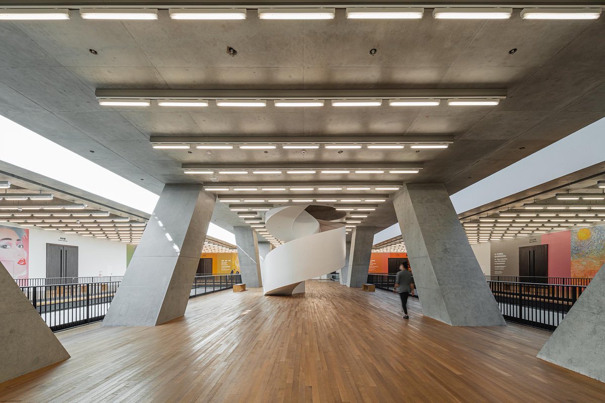 mplusmuseum's tweet photo. The wait is over. The countdown has finished. Today, we welcome you to M+, Asia’s first global museum of contemporary visual culture.

Reserve your entry in advance: https://t.co/xktJNmfSZn

Photos by Kevin Mak. 
© Kevin Mak Courtesy of @HerzogdeMeuron https://t.co/F2b3Ms1K5Q