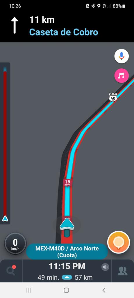 silvitach's tweet photo. @CAPUFE ¿Qué pasa en este tramo del arco norte, dirección a San Martín? Estamos totalmente parados hace media hora https://t.co/gGHMDCSLfx