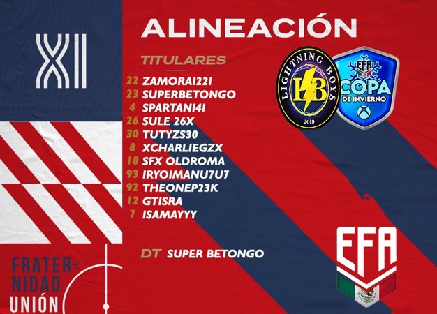 LightningBoysOf's tweet photo. 🚨𝙈𝘼𝙏𝘾𝙃 𝘿𝘼𝙔

¡Ultima actividad de nuestros #Boys está semana! 
LineUP para #FMVP y #EFA 🏆

🆚| @RenacidosFc 🏟
🕙| 22:30 HR CDMX 🇲🇽
🆚| @MxEclipseFC ✈️
🕚| 23:00 HR CDMX 🇲🇽
📺| EN VIVO por Twitch: https://t.co/bvOuoC6hUZ 

#ProClubs #eSports #DaleLightning⚡️ https://t.co/VD4hFZOdlw