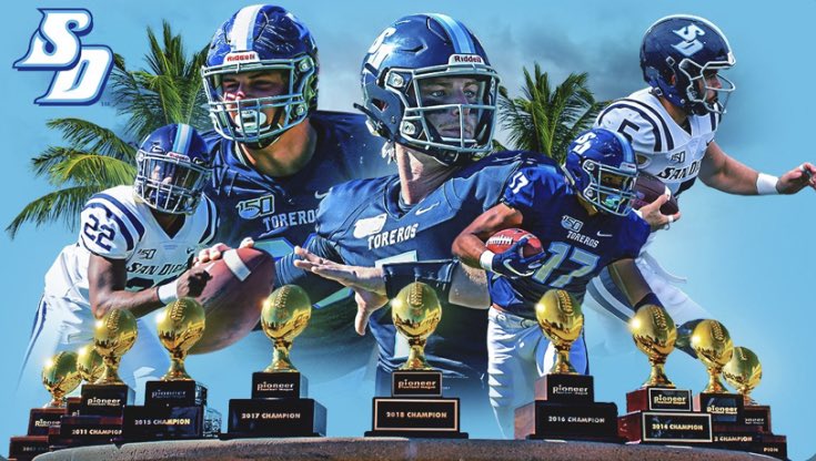 mattclark_6's tweet photo. Blessed to announce that I have received an offer to the University of San Diego!! Go Toreros!!🔵⚪️ 
@JGermaine7 @MVToro_Football @TaylorMazzone1 @USDFootball @CoachPerrone @DHill39 @bangulo https://t.co/2VsZzAmcNQ