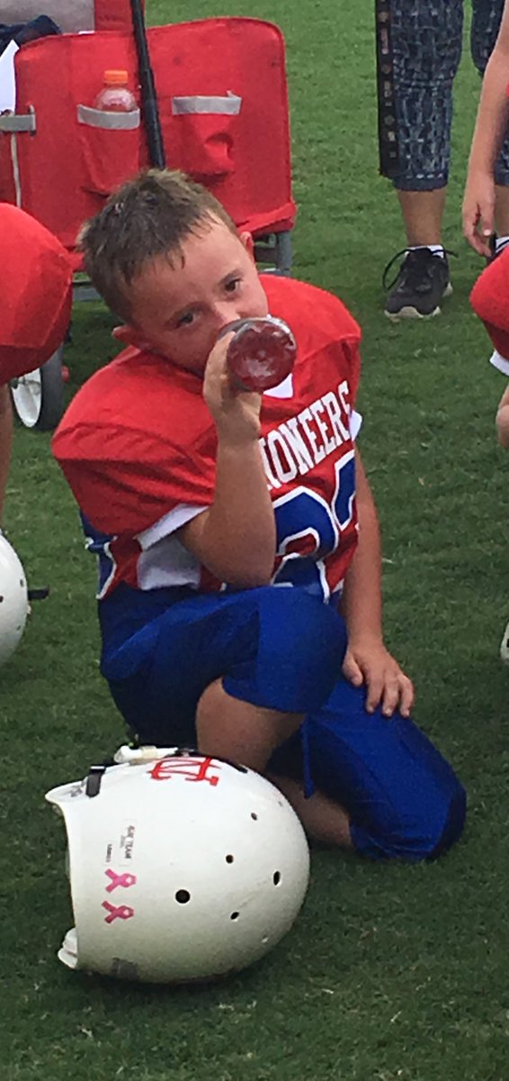 Some 2019 throw backs Gabe played for <a href="/wcpioneerfb/">Warren County Pioneers FB</a>  6U team.
