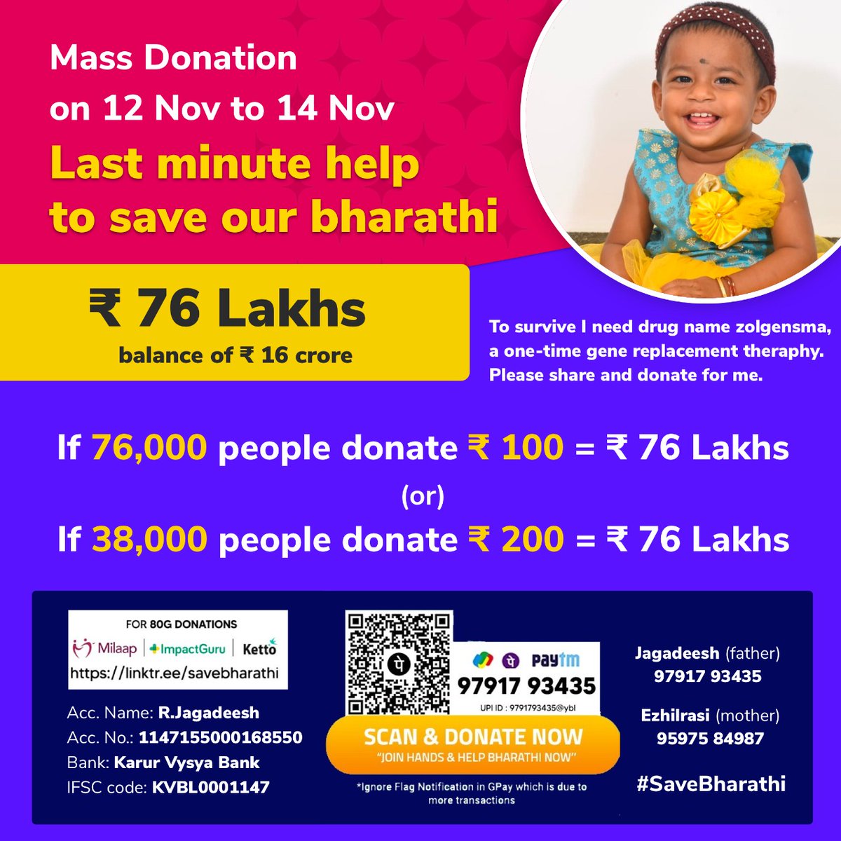 bharathifights's tweet photo. Please support at this last minute https://t.co/6xGQbTKprr