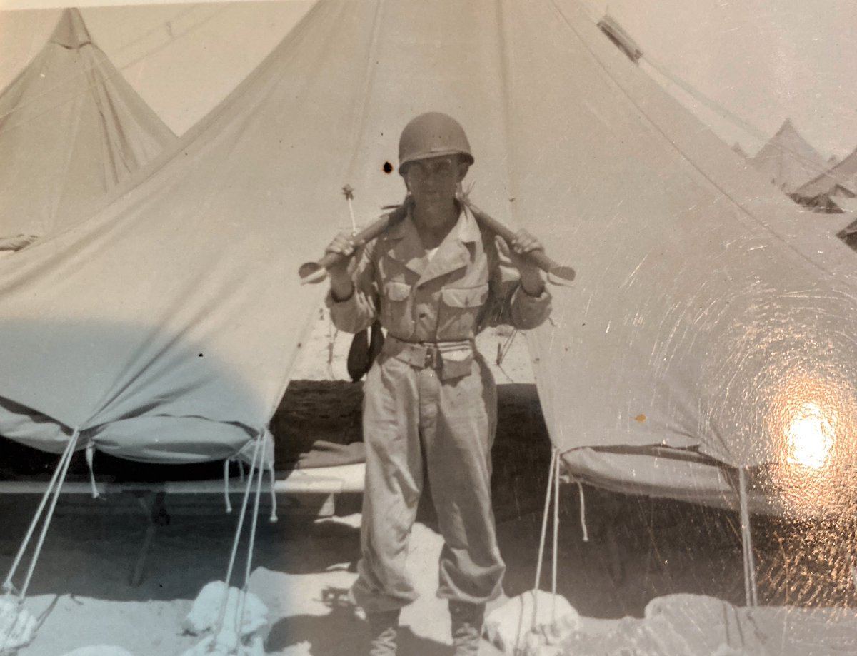 patsimmons64's tweet photo. Thinking of our precious daddy today on #VeteransDay2021
He was a true patriot and proud to serve his country during #WW2 with the #314thInfantry, #79thDivision, #CompanyH. 🇺🇸 https://t.co/UCWI3StoWl