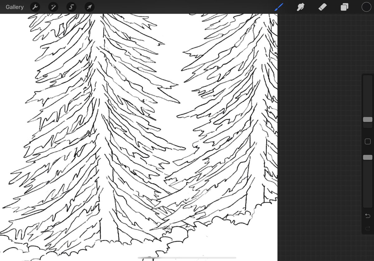Me: *draws squiggly lines until it looks like a tree* 