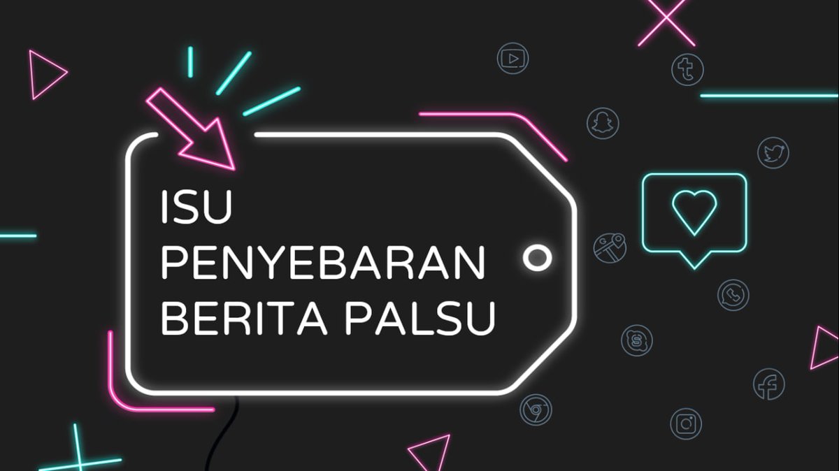 💬: Adakah anda tahu rantaian berita palsu yang menular dengan pantas banyak memberi impak yang negatif kepada masyarakat dan negara?🤔

#AdabDiMediaSosial