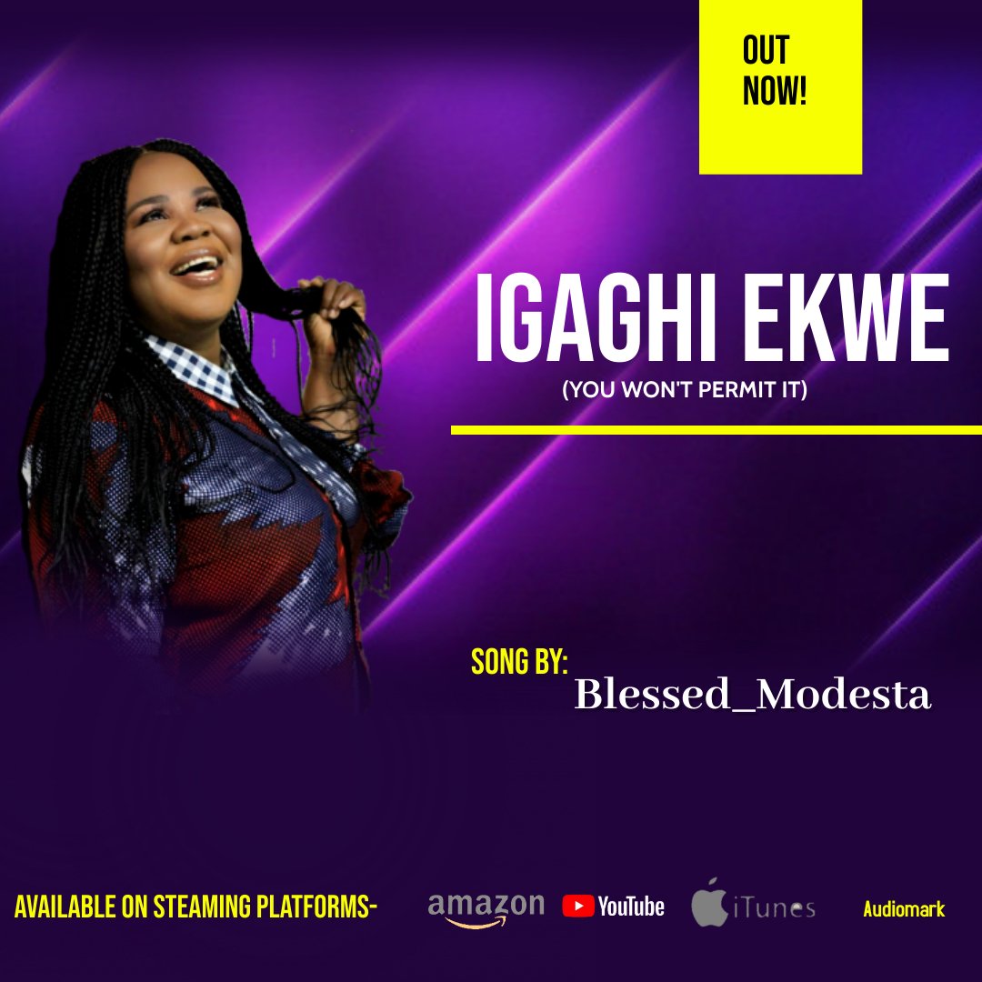 blessed_modesta's tweet photo. My New song from the Holy Spirit is finally out. PRAISE God. https://t.co/DuSY5UgElg https://t.co/y825KON0u5