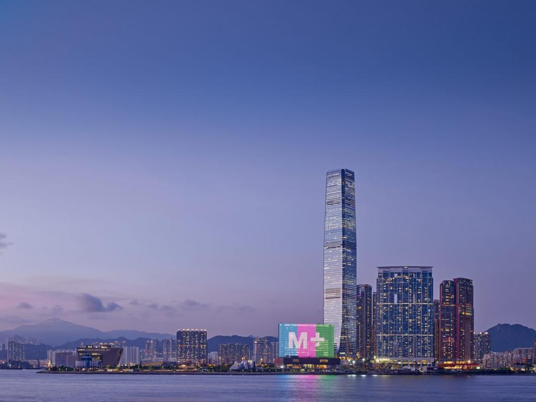 M+, Asia's first global museum of contemporary visual culture, has just opened today in Hong Kong's West Kowloon Cultural District. Pic: Virgile Simon Bertrand, courtesy of architects Herzog &amp; de Meuron. <a href="/mplusmuseum/">M+</a> #MPlusMuseum #hongkong