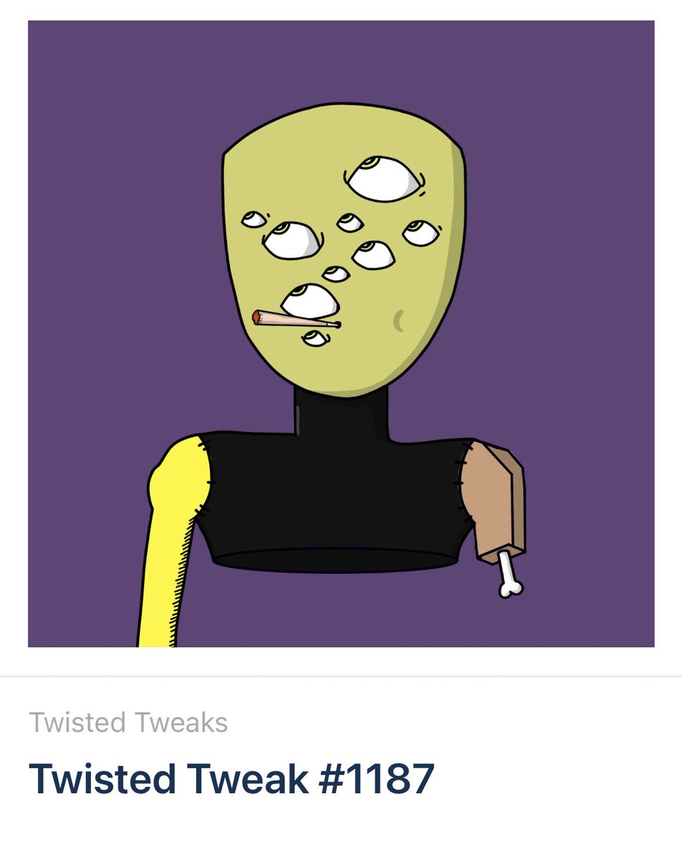 bluelightNFT's tweet photo. @drbentonbanner @RufusDuSol @ntentart @dotjiwa @bluem0xn Gotta be @NFTweak @TwistedTweakNFT https://t.co/kW4VPBPAqw