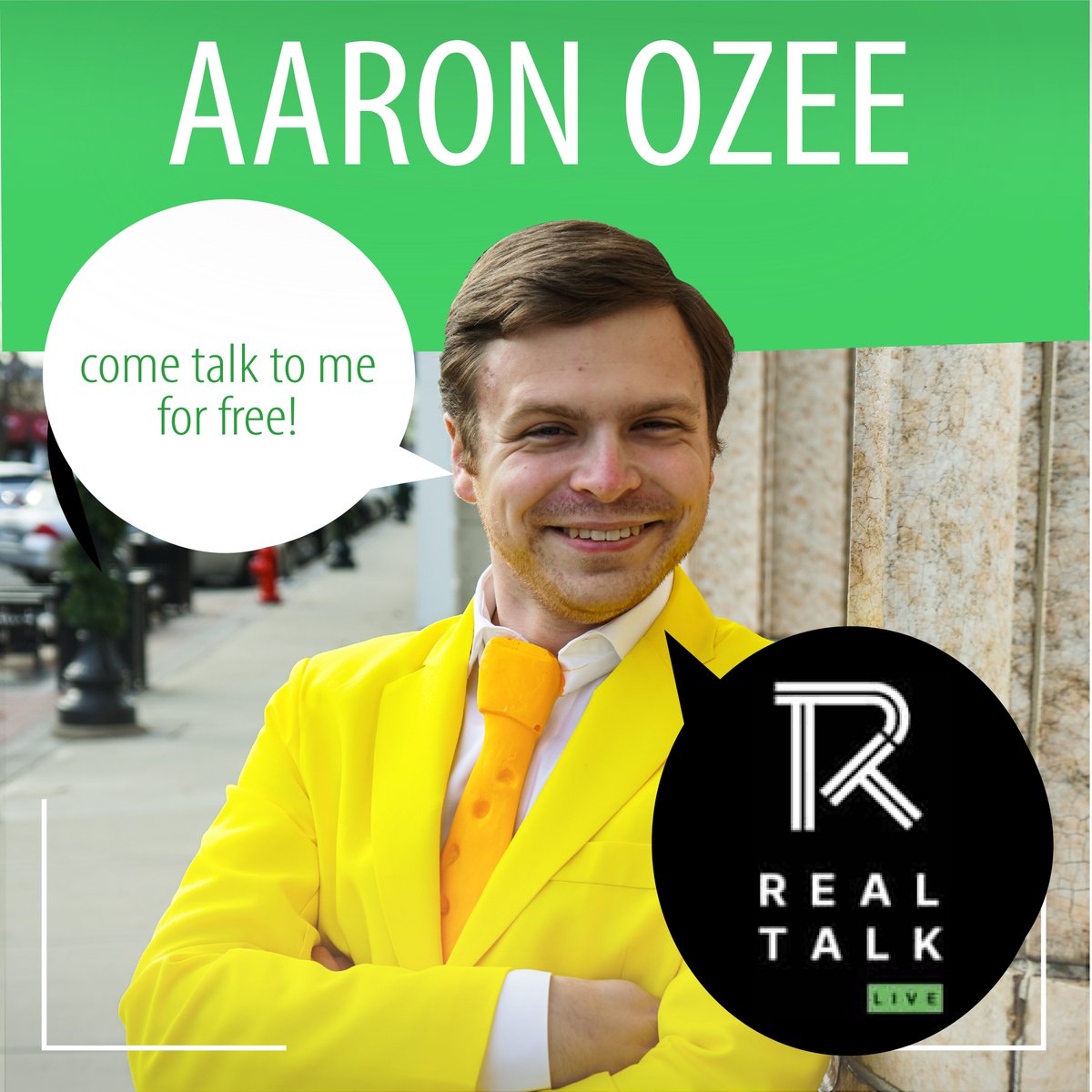 AaronOzee's tweet photo. I am honored to announce my partnership with @RealTalkLive_. Many of you reading this may have seen me engaging with fans on @RealTalkLive_ before, however the platform is going to be relaunched with an exciting future ahead.

Book Me: https://t.co/2YLqwpVoZS https://t.co/YXaeeqo41z
