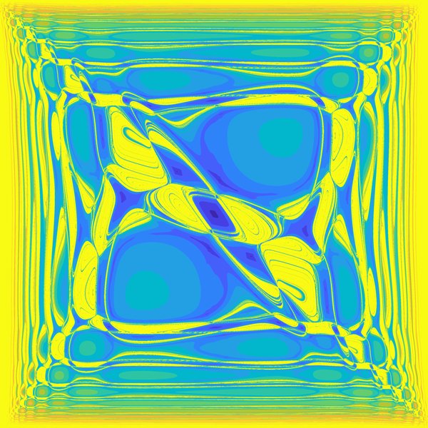 UniversitySA's tweet photo. It's a striking image appearing on our #unisaLED screen today, created by mathematics PhD student Bethany Caldwell. The image, titled: Generalised Newton for Signal Processing, was an entry into UniSA's Images of Research and Teaching competition 2021: https://t.co/dy43X9fsHn https://t.co/9q5uyfCbZo