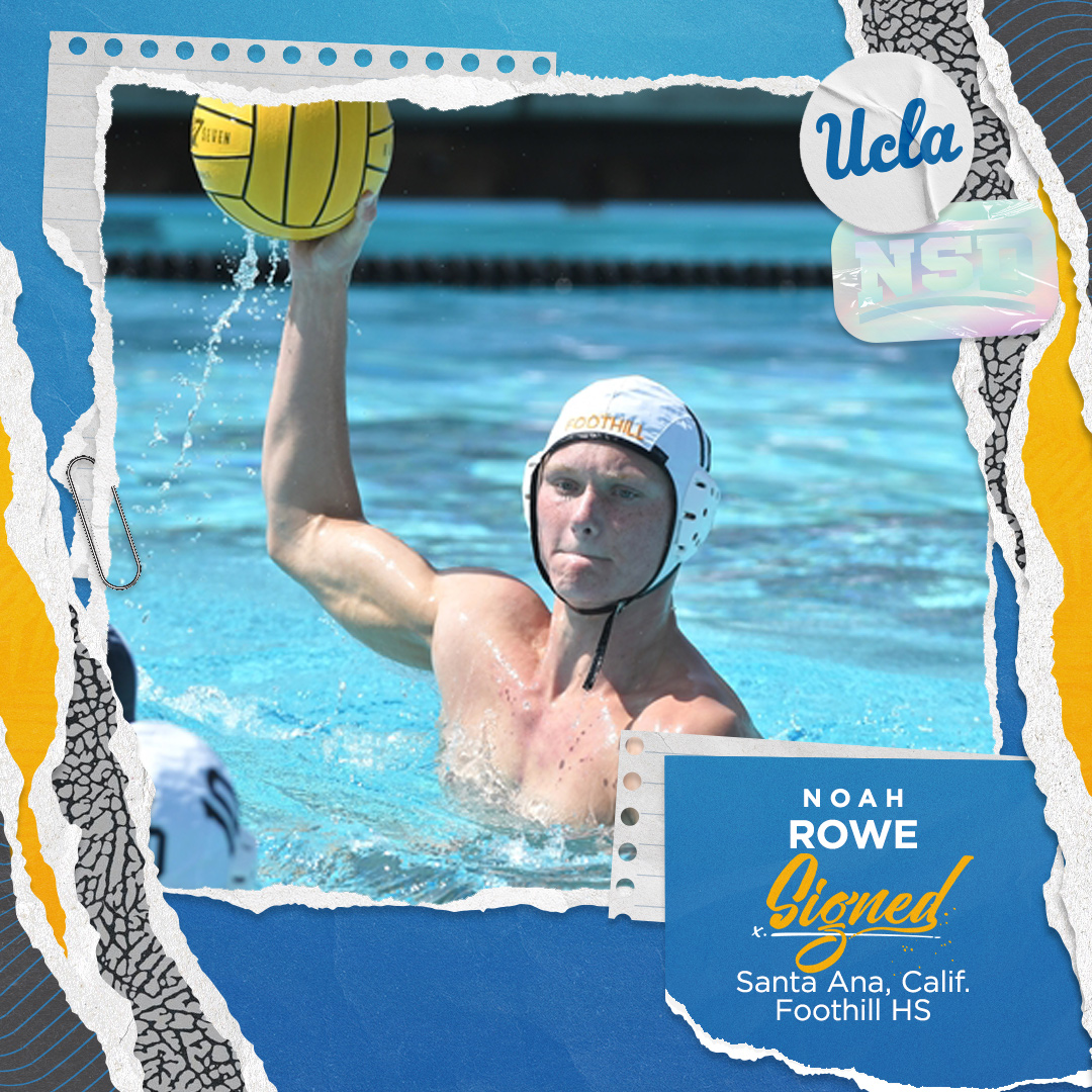 We are excited to announce that Noah Rowe will be joining the UCLA Bruin water polo family! He comes to us from Foothill HS and Santa Ana, Calif.
#GoBruins