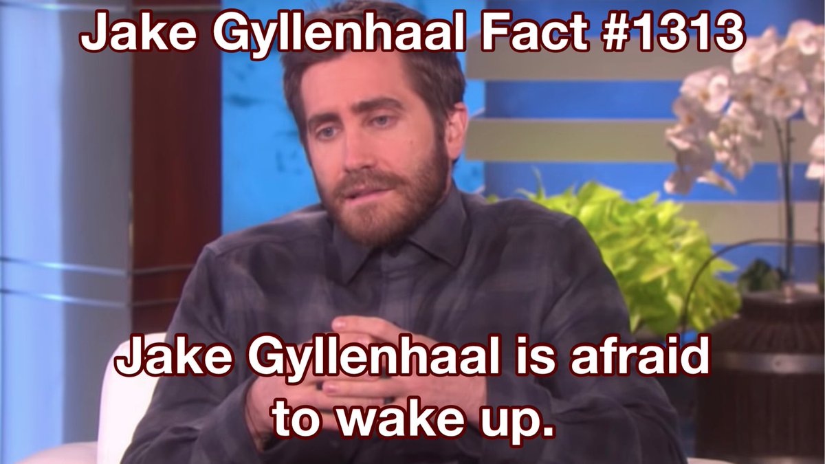 jake gyllenhaal facts | BLM (@gyllenhaalfacts) on Twitter photo 