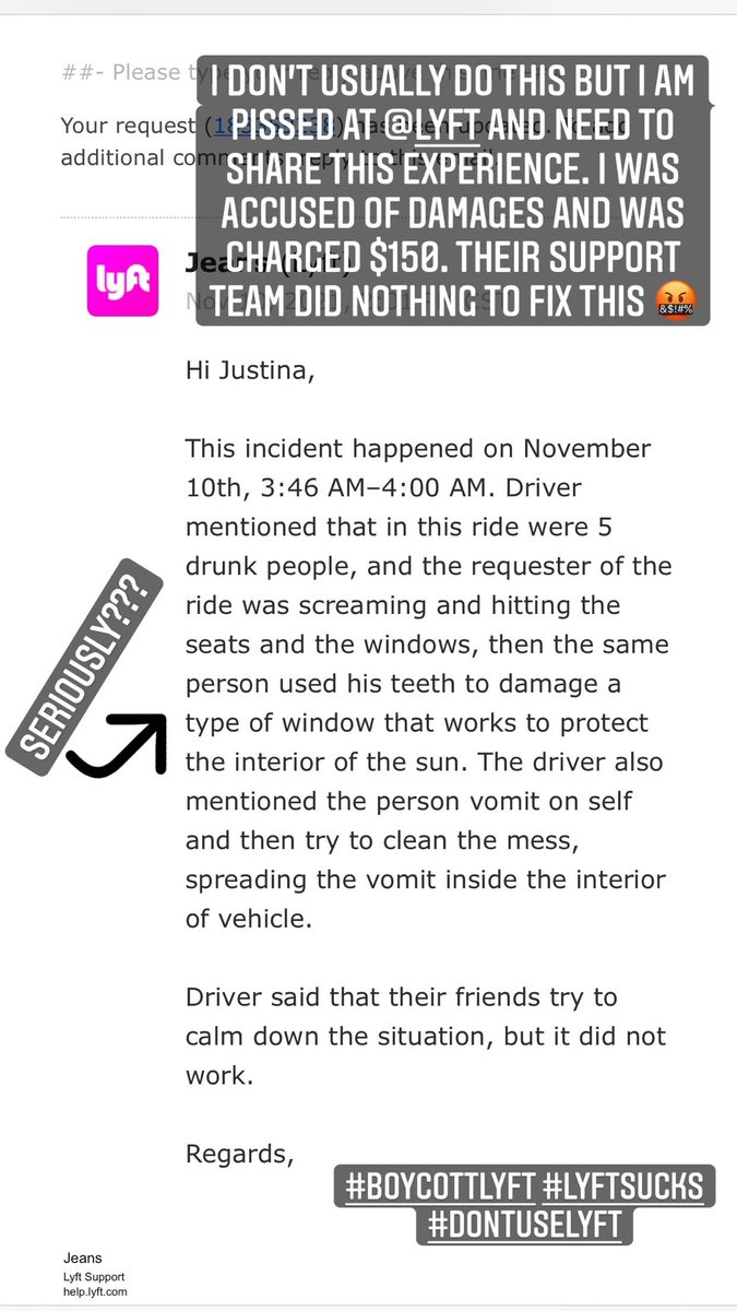 _justnani's tweet photo. #BOYCOTTLYFT #LYFTYOUSUCK @lyft @AskLyft https://t.co/OKRfVOg5SD