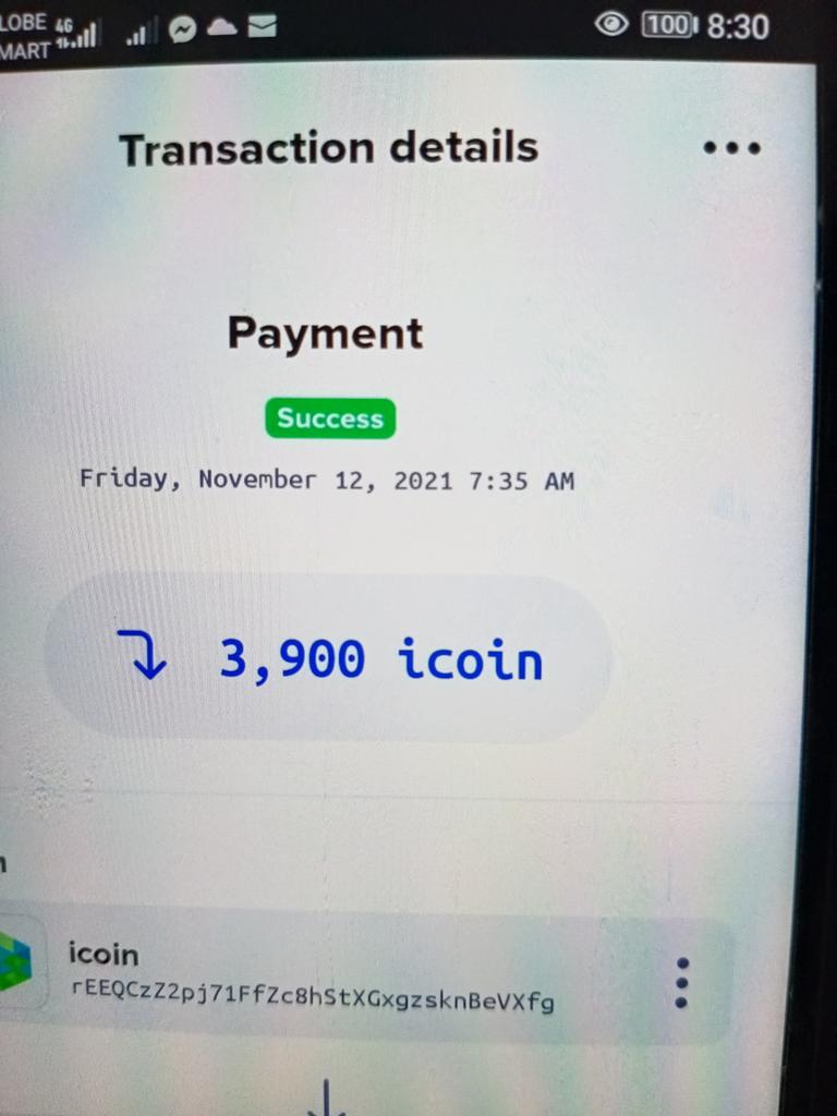 OnggOy0411's tweet photo. @IXRPWORLD Thank you #icoin 😄😎 https://t.co/Mz3aS3blGw