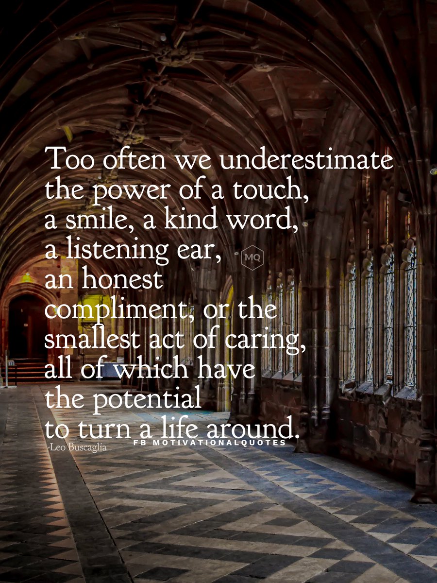 motivational's tweet image. A kind word