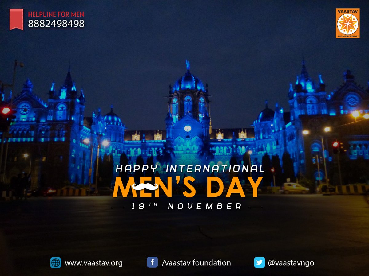Make Bus ride, Railway Services and many more free this #MensDay19Nov 
Will u? <a href="/PiyushGoyal/">Piyush Goyal</a> <a href="/ArvindKejriwal/">Arvind Kejriwal</a> 
Do celebrate MEN'S DAY 
also or will u 
be busy celebrating #WorldToiletDay
<a href="/PMOIndia/">PMO India</a> <a href="/BJP4India/">BJP</a> <a href="/KirenRijiju/">Kiren Rijiju</a>
Men a forgotten gender..
<a href="/vaastavngo/">Vaastav Foundation</a> <a href="/dna/">DNA</a>
#NoShaveNovember
