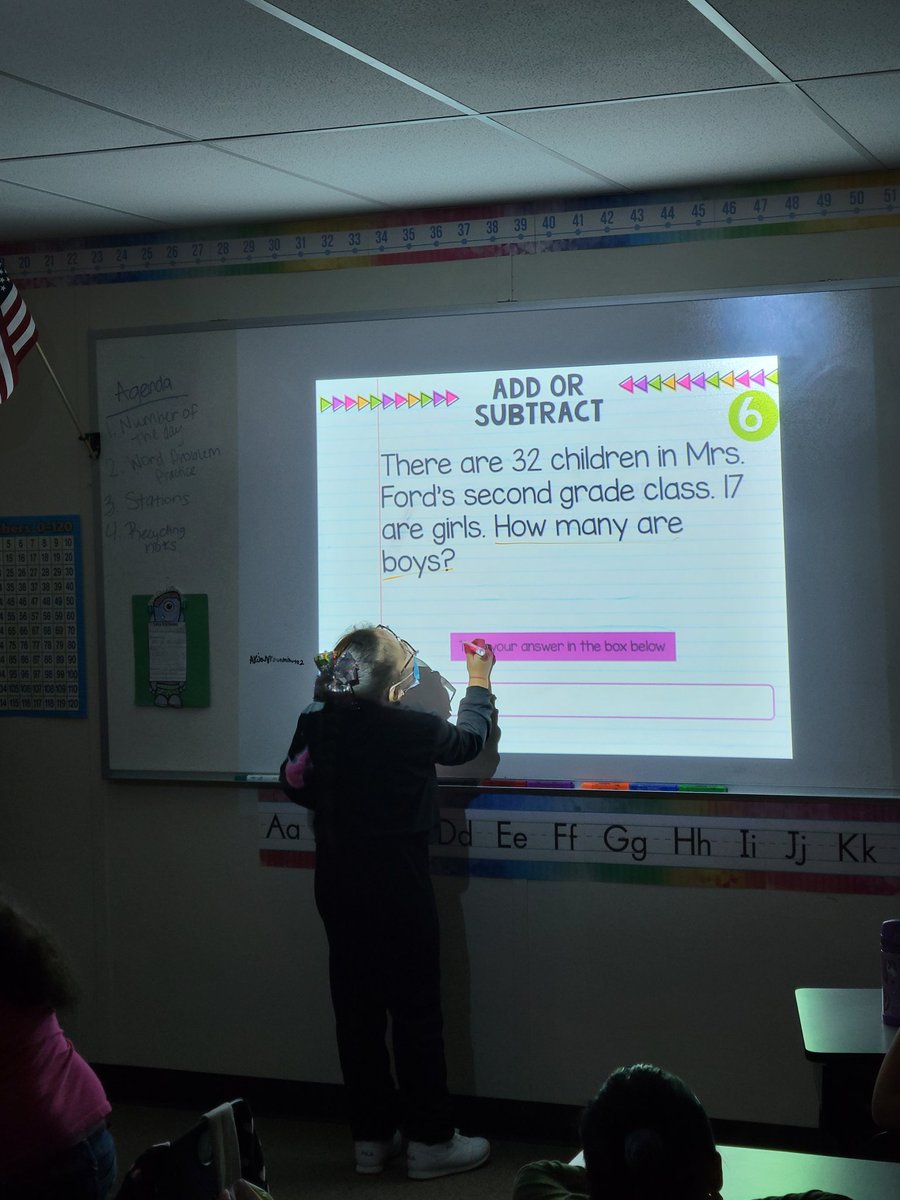 Rebash20709's tweet photo. Students got to be the teacher today when working on word problems. They walked the class through the steps to solve while explaining their thinking. At the end, someone said "Mrs. Ashley, it's harder to be a teacher than I thought."  @ClancyMathMom @EastsideCISD @terribnsn https://t.co/IUJb2iAldt