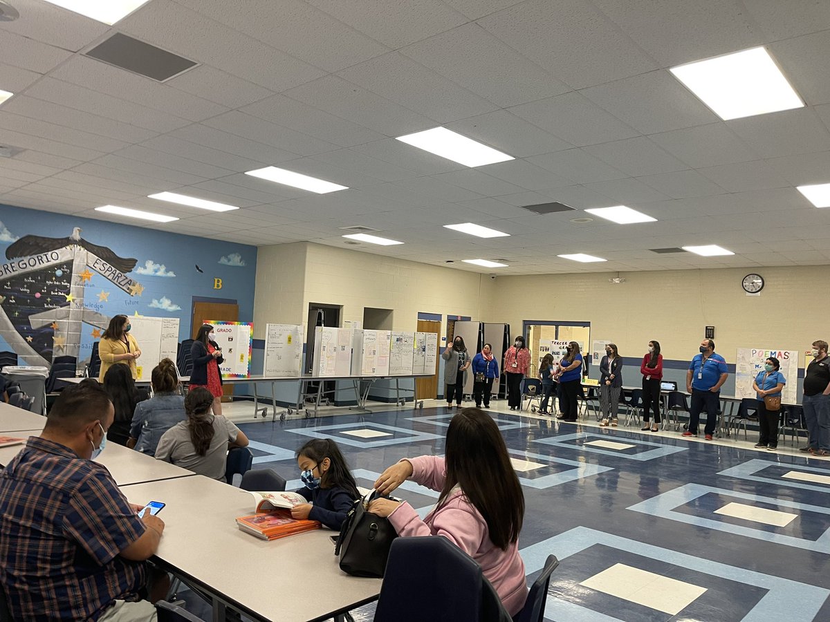 So much awesomeness at Esparza today. We began the day honoring our Veterans and ended the day with a Dual Language expo! <a href="/NISDEsparza/">@NISDEsparza</a> <a href="/HugoOrantes1/">Hugo Orantes, Ph.D.</a> <a href="/GGarcia198/">Gabriela Garcia</a> <a href="/LizarragaYvette/">Maestra Yvette Lizárraga</a> <a href="/Ms_Goodday/">Mayra Buendía (ella/her/she)</a>