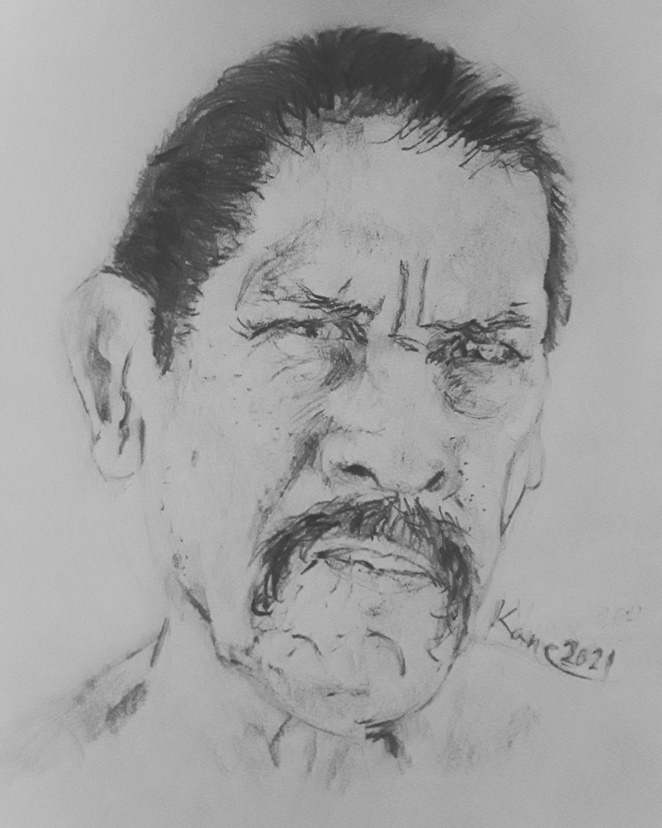 One of the most boss actors in Hollywood, <a href="/officialDannyT/">Danny Trejo</a>! 

#traditionalart #graphite #graphitedrawing #pencildrawing #pencil #drawing #portrait #dannytrejo #spykids