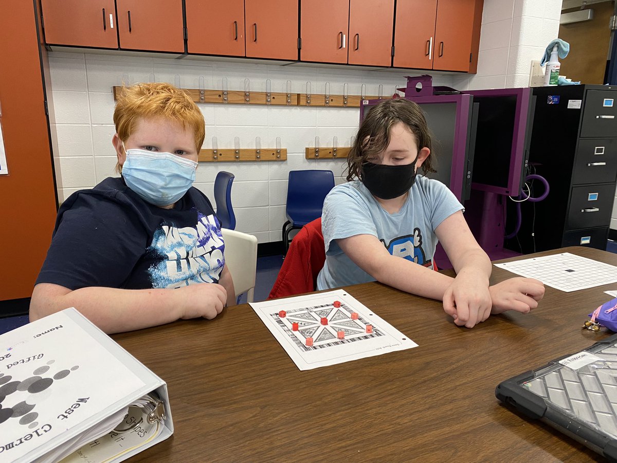 Purple vs green war continues, even during a logic game! Ss did a great job figuring out strategies to win graciously! <a href="/WestClerGifted/">West Clermont Gifted Services</a> <a href="/HHill_huskies/">Holly Hill Huskies</a> <a href="/spanglerteach/">Matt Spangler</a> #wcgifted