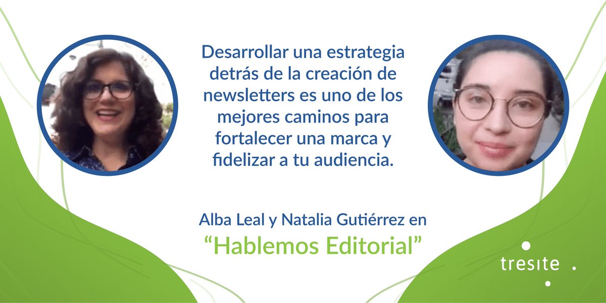 Tresite's tweet photo. Nuestro #Newsletter “Hablemos Editorial” te espera con cientos de consejos para mejorar tu contenido y fortalecer tu marca. 

Profundiza con nosotros en temas editoriales y suscríbete en el siguiente link: https://t.co/xCfq3YVEnq

 #audiencia #posicionamientodemarca https://t.co/NroRtWQDWz