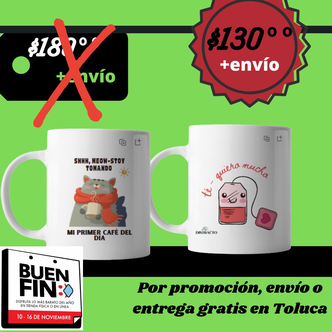 DistractoE's tweet photo. Promociones del #BuenFin2021 
#Literatura #Letras #Editorial #Distracto #DistractoEditorial #Merch #Venta #Tazas #BuenFin https://t.co/IREEDqTCLt