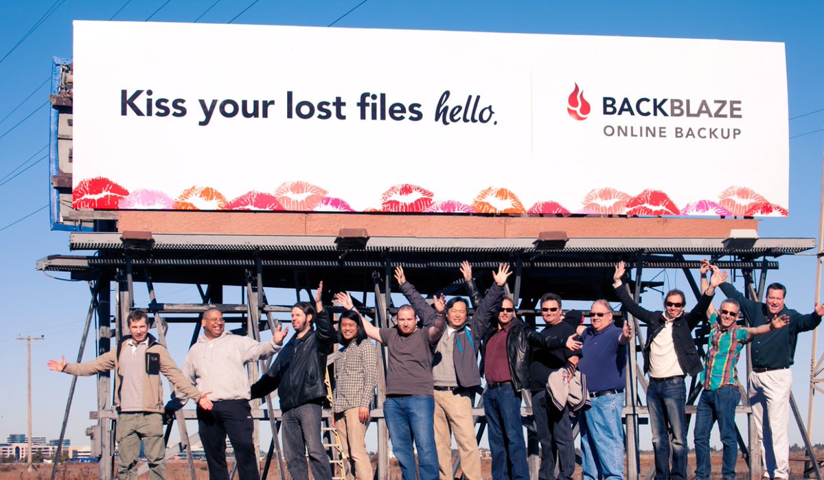 backblaze's tweet photo. The signs may change but...💪🔥 https://t.co/OuacVYmhJU
