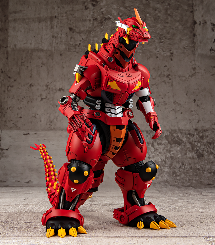 ShopCrunchyroll's tweet photo. Godzilla meets EVA's Unit-02 in this model kit! Preorders close in a few hours!

GET: https://t.co/avPnwORRDf https://t.co/sSnNoS9Xfz