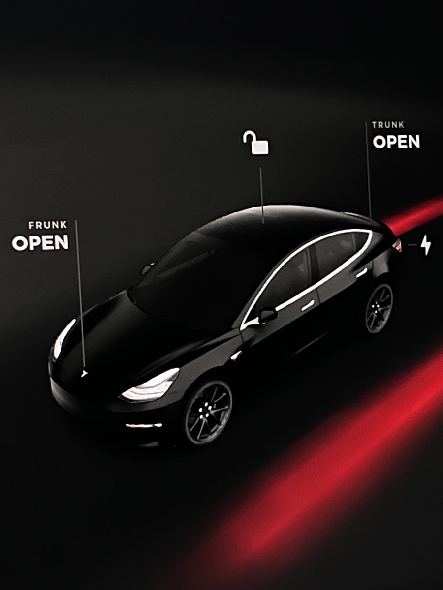 jk4ktech's tweet photo. Tesla Model 3 parked view with FSD beta.  Looks awesome!!! #tesla https://t.co/Vjf6W2w1SX