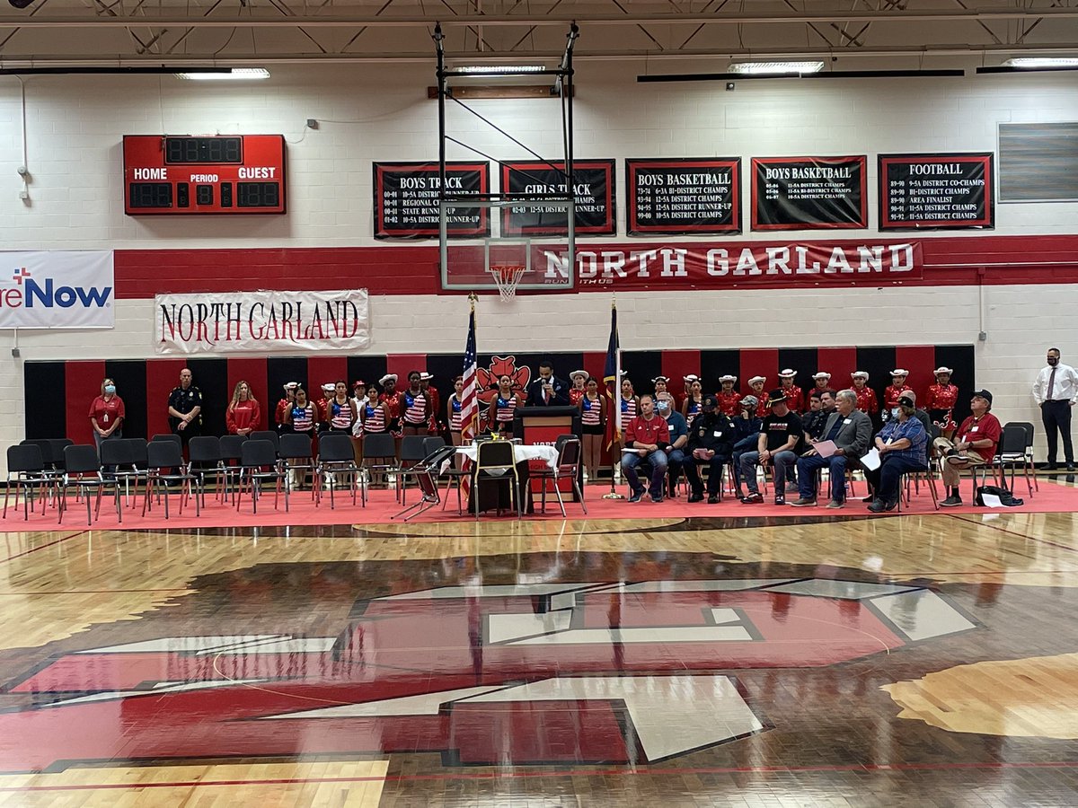 It was an honor to celebrate those that have served our country in the 7th annual Veterans Day Ceremony <a href="/NGHS_Raiders/">North Garland HS</a> <a href="/gisdnews/">Garland ISD</a> <a href="/GISDArts/">GISD Fine Arts</a>