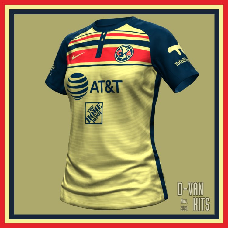 DVan Arts on X: Club América x Nike - Leaked 22/23 Away Kit. Salieron filtraciones del nuevo kit del América, y con ustedes mi recreación en 2D, próximamente la versión 3D. Free