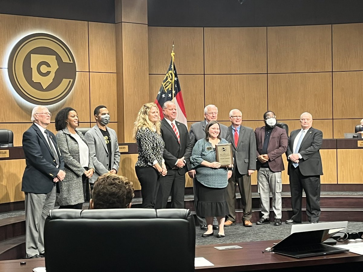 Congratulations, Dr. Miranda Westbrook - 2020 GA Council of Teachers of Mathematics Bill E. Bombart Award!  Proud 2 have amazing educators like this leading this important work in CCSD &amp; on our team!  <a href="/CobbMathDept/">CCSD Math Leadership</a> #lovetoleadhere
