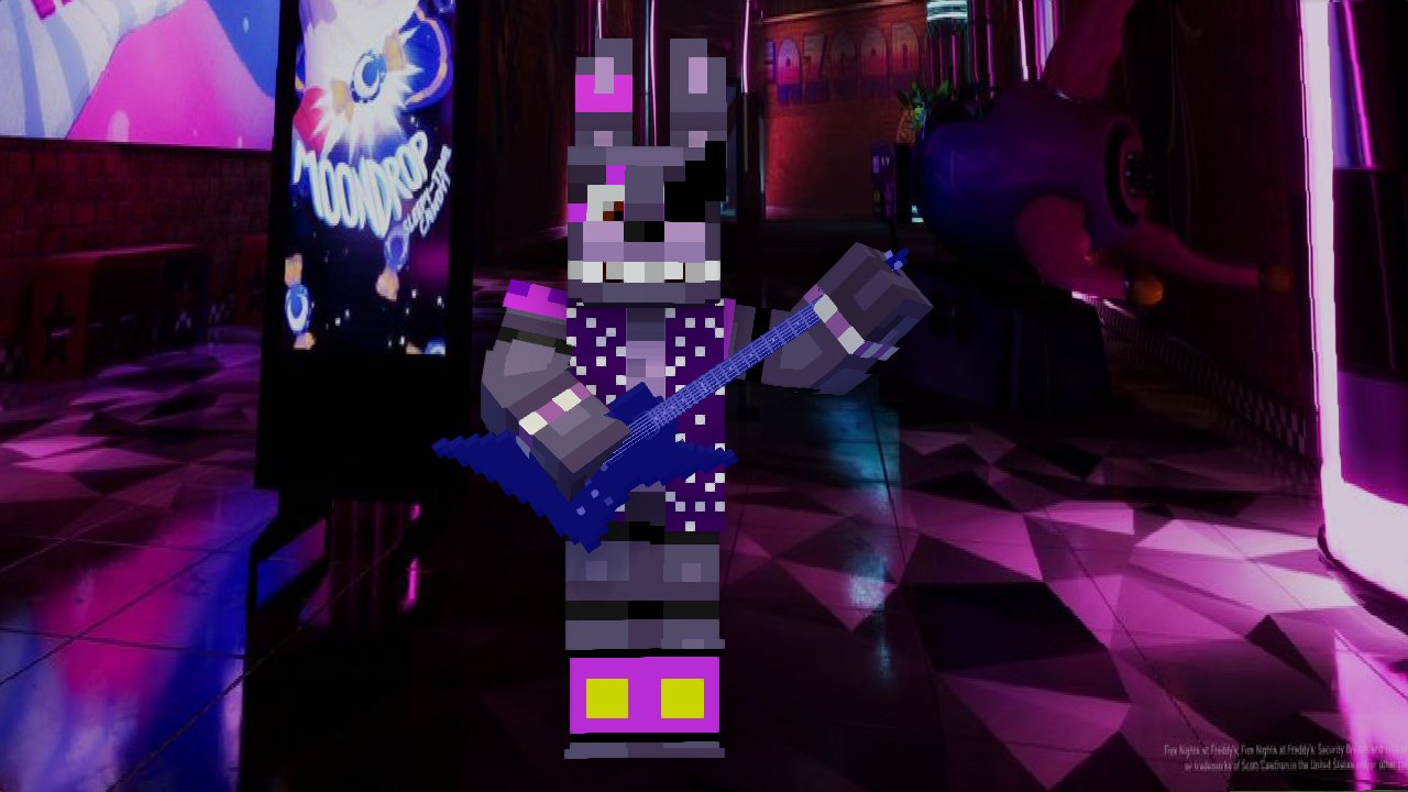 Gregory - FNaF Security Breach Minecraft Skin