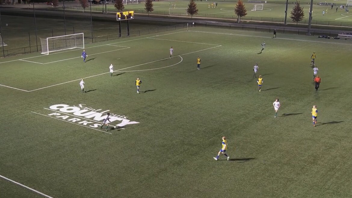CCParkSoccer's tweet photo. LIVE shot of @slysaleague game stream right now @CCParkSoccer Championship Field 1. Great night for youth ⚽️ in the STL - America’s original soccer capital! #USYouthSoccer https://t.co/XKUjb80Cp5