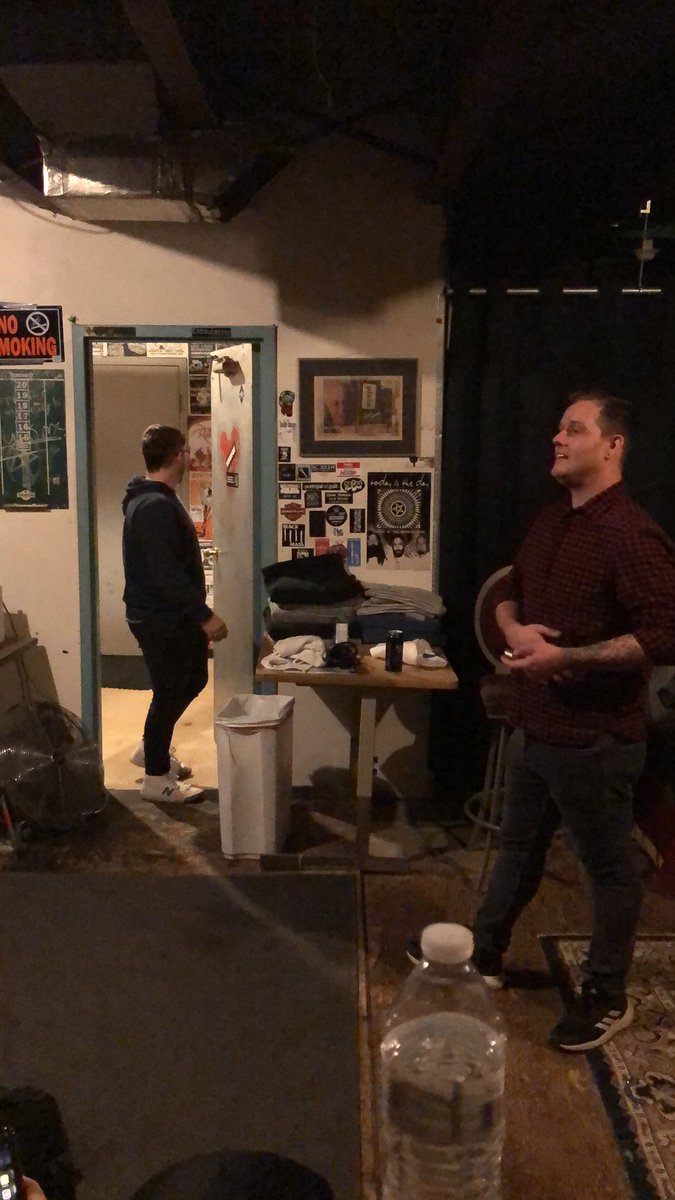 When they finally get their own Green Room