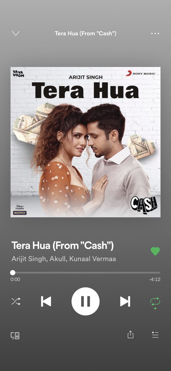 kishanraja26's tweet image. 🥰🥰😍😍 WOW… the Bollywood king @arijitsingh is back 🥰🥰 @sonymusicindia #cash @DisneyPlusHS #arijitsingh #akull #kunaalverma #bollywood #newrelease
