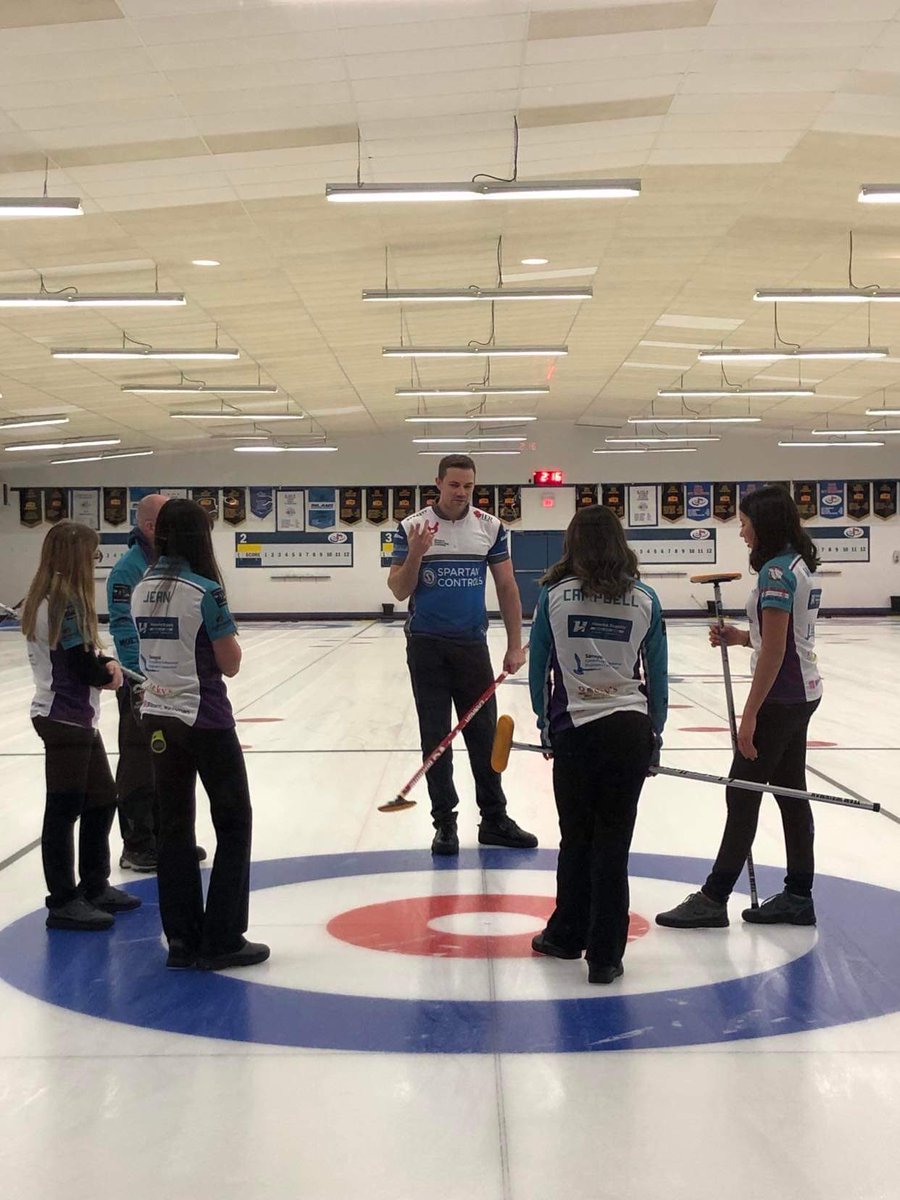 Got to work with <a href="/TeamBottcher/">Team Bottcher</a> Brad Thiessen on what else but sweeping. Learning from one of the best. Thank you Brad for taking time out of your busy schedule to work with us. Good Luck at the Trials next week!