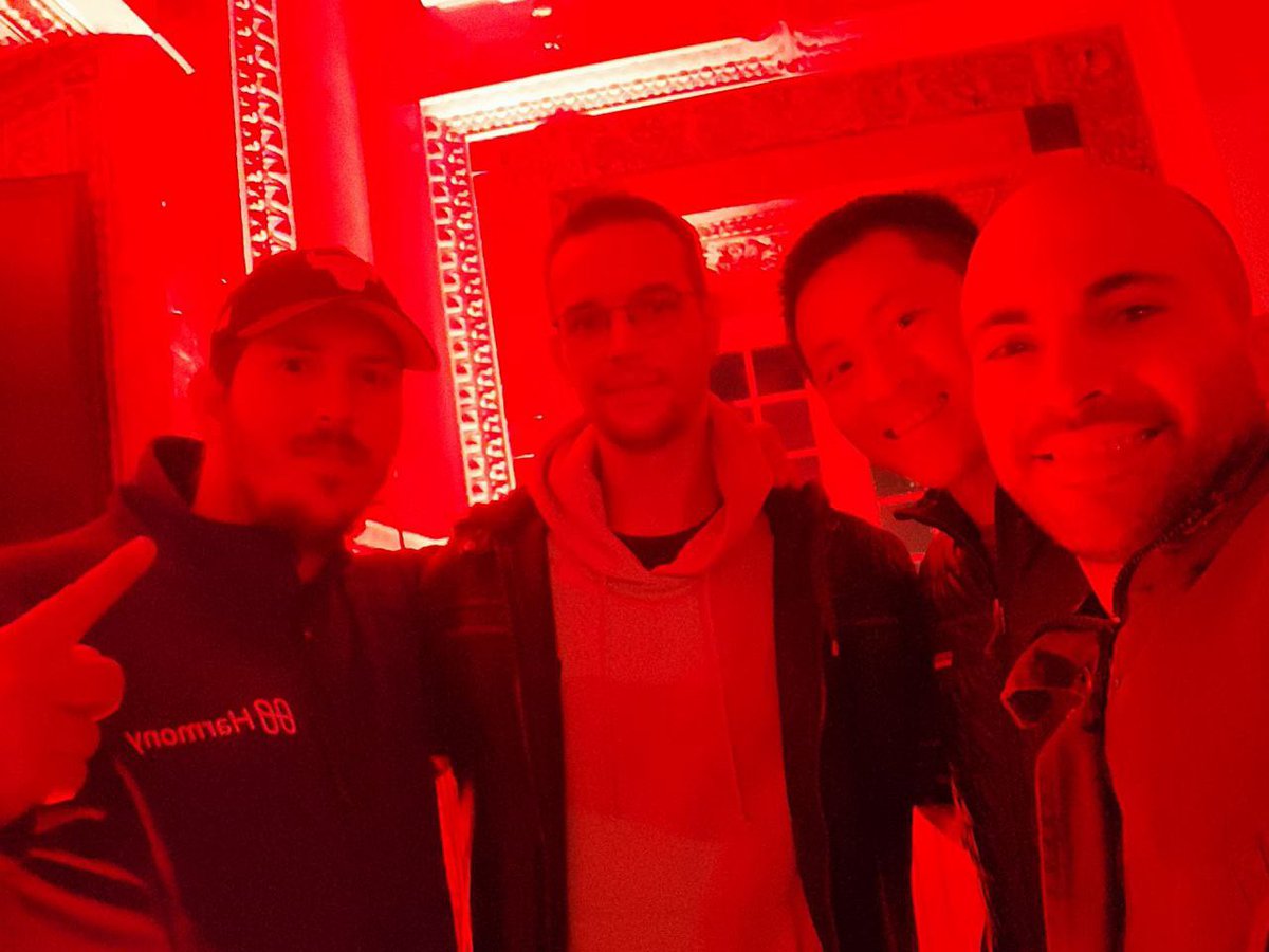 abracadabra0x's tweet photo. Harmony In Lisbon
#blockchainweek #Solana
#liscon $ONE $ETH $SOL
Join us tomorrow at 12pm for a pop lunch ๐ฅโ๏ธ
๐Linha dโรgua, Jardim Amalia Rodriguez.
@lijiang2087 @OpenSwap_one @ArtXXone @AbrahamOne4all
@harmonyprotocol
300M grants and daos ๐๐
https://t.co/JExCH0NsAH https://t.co/lDYwQtwfQI