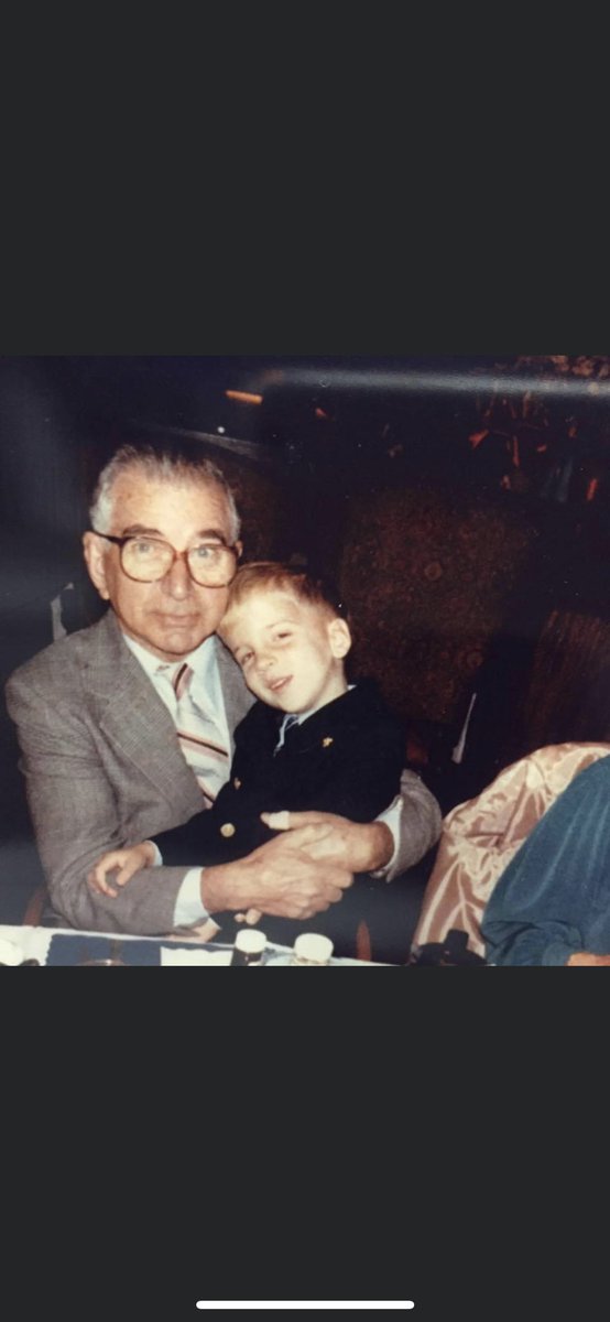 That’s me a couple years back with my Grandpa. He enlisted in the Air Force during WWII in the hopes of keeping someone with a family from having to fight. (He hadn’t met my Grandma yet.) He’s my hero. My boy is named after him. Happy Veterans Day.