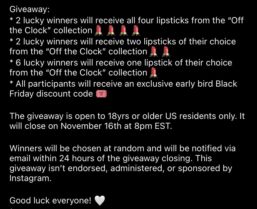 DenoirCosmetics's tweet photo. ✨IT’S GIVEAWAY TIME!✨ We’re so excited for the release of our first products, and are even more excited to give some away to a few lucky winners!

To Enter:
🌟 Follow us @denoircosmetics
🌟 Like &amp; retweet 

#giveaway #summerwalker #cleanbeauty #blackowned #makeupforwoc https://t.co/39hxKebLAR