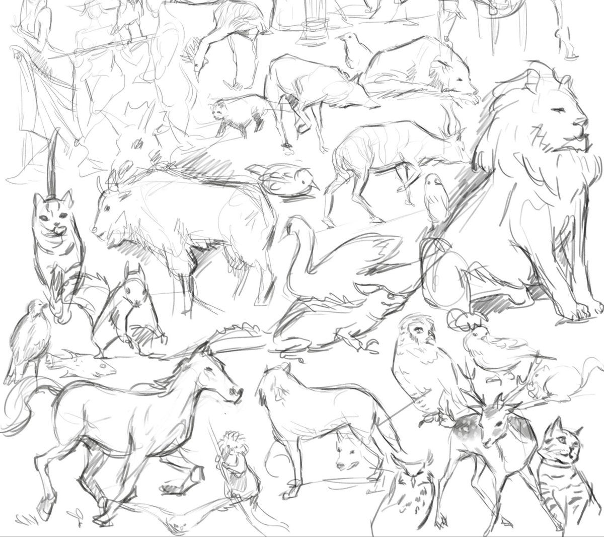 liaskatan's tweet photo. Sketchs de uns anos atrás..eu desenhava muito mais antigamente :/ https://t.co/lDW8UJQeLZ