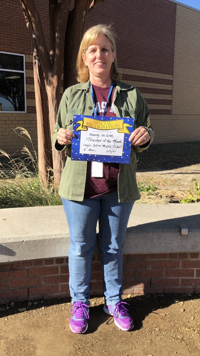 MsJulieDunn's tweet photo. Congratulations to our Rise up Champions for the month of November! Teacher of the Month- Mrs. Sandy de Groh!  Employee of the Month- Ms. Rhonda Whitley! Proud of each of you!  #worthit #LCMSRiseup https://t.co/tMy9Y2J74R