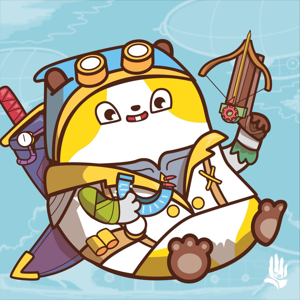 HamstersNFT's tweet photo. It’s 11.11 singles day! But whether you are single or not, here’s a baby kid hamster to accompany you! It’s a sneak peek! When two genesis hamster train together, they will produce a kid hamster that takes traits from both masters 😎 https://t.co/5nqQIlc7Wi