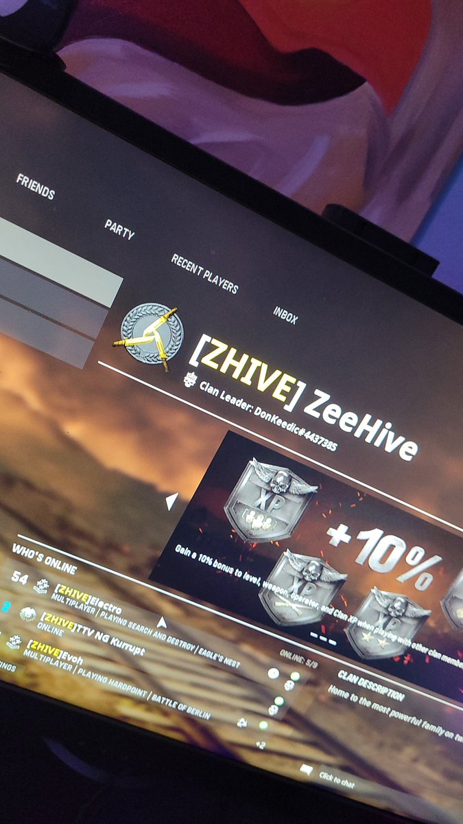 _ImKurrupt_'s tweet photo. best clan in vanguard and best cummunity on twitch #Zeehive #WEE https://t.co/SawQVwtl9f