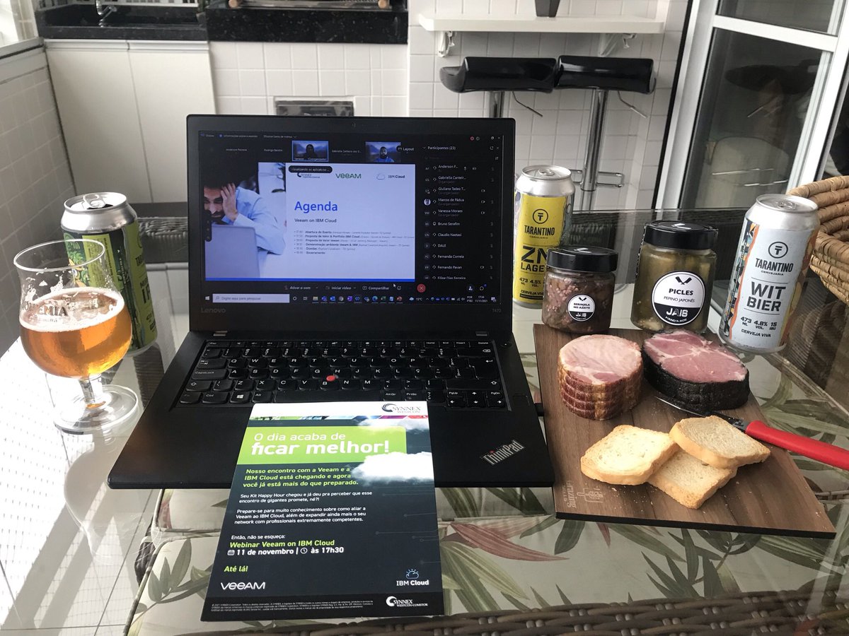 andferr80's tweet photo. Parceria de sucesso @TDSYNNEX @IBMcloud @Veeam https://t.co/eHRdrrA5n2