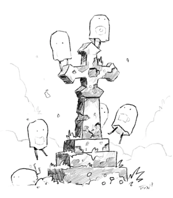 #tbt to a trip back in London where I saw some cool ghosts hanging out in a graveyard :) 