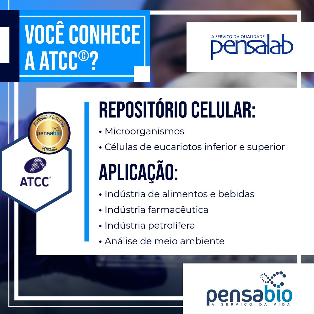 pensabio's tweet photo. Se você ainda não conhece, venha conhecer a ATCC!

Fale com a Pensabio pelo e-mail: comercial@pensabio.com.br

#pensabio #pensalab #atcc #microorganismos #farmaceutica #petrolifera #alimentos #bebidas @officialatcc https://t.co/EO5unb3yPN