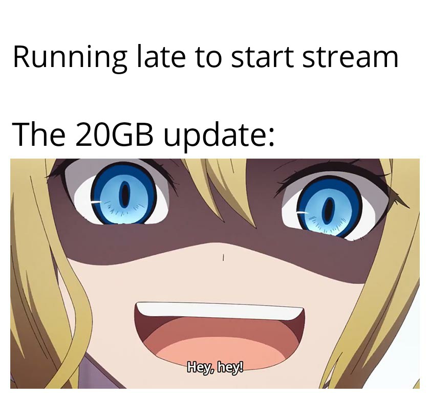 ShuviKaizuka's tweet photo. Gotta go fast! π Just don't forget your mic π²
#vtuber #vtubers #vtubermeme #streamermeme #streamer https://t.co/yyTfmw9LRl