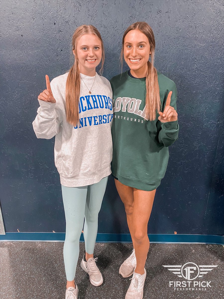 Congrats on signing day🥳
Can’t wait to watch you girls do big things #FirstPickFamily☝️ 
<a href="/SydneyRaszler/">Sydney Raszler</a> → <a href="/rockhurstuvb/">Rockhurst University Volleyball</a> 🏐
<a href="/MiaMroczek/">mia mroczek</a> → <a href="/LoyolaVB/">Loyola Volleyball</a> 🏐